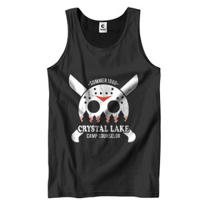 CAMP CRYSTAL LAKE COUNSELOR FRIDAY THE 13TH Men's Tank Top CAMP CRYSTAL LAKE COUNSELOR FRIDAY THE 13TH Men's Tank Top