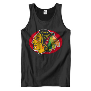 Chicago Blackhawks CHICAGO BLACKHAWKS 1 Men's Tank Top Chicago Blackhawks CHICAGO BLACKHAWKS 1 Men's Tank Top