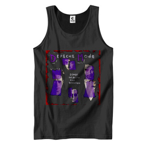 DEPECHE MODE SONGS OF FAITH AND DEVOTION Men's Tank Top