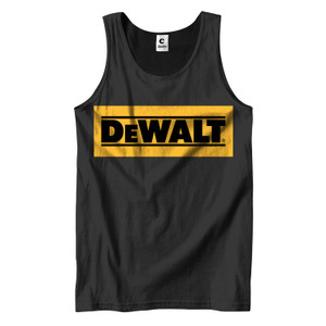 DEWALT TOOLS LOGO Men's Tank Top DEWALT TOOLS LOGO Men's Tank Top