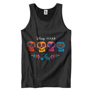 DISNEY COCO SKULL 1 Men's Tank Top