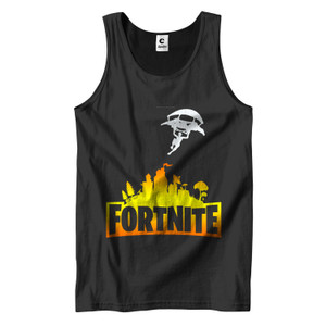 FORNITE GOLD LOGO 2 Men's Tank Top FORNITE GOLD LOGO 2 Men's Tank Top