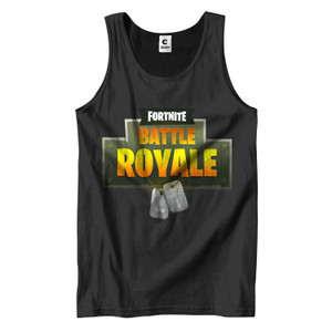 FORNITE GOLD LOGO 3 Men's Tank Top FORNITE GOLD LOGO 3 Men's Tank Top