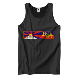 FREE TIBET Flag Men's Tank Top