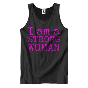 I AM STRONG WOMAN Men's Tank Top I AM STRONG WOMAN Men's Tank Top