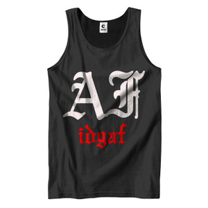 IDGAF AF Men's Tank Top IDGAF AF Men's Tank Top