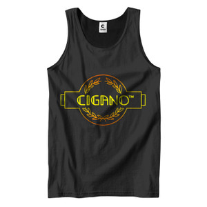 JUNIOR DOS SANTOS CIGANO LOGO Men's Tank Top JUNIOR DOS SANTOS CIGANO LOGO Men's Tank Top