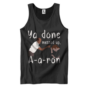 KEY PEELE-SUBSTITUTE TEACHER YA DONE AARON MESSED UP COMEDY Men's Tank Top