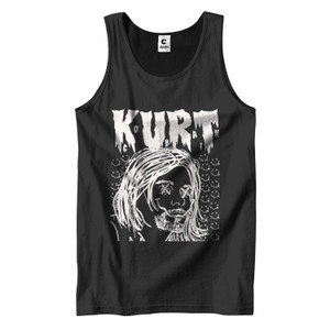 KURT COBAIN FACE LOGO Men's Tank Top