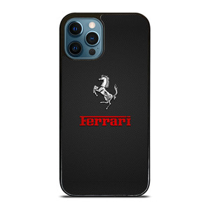 FERRARI LOGO METAL POINT iPhone 12 Pro Max Case