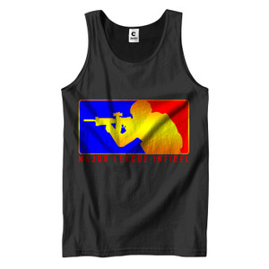 MAJOR LEAGUE INFIDEL MILITARRY Men's Tank Top MAJOR LEAGUE INFIDEL MILITARRY Men's Tank Top