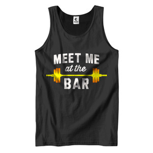 MEET ME AT THE BAR Men's Tank Top MEET ME AT THE BAR Men's Tank Top