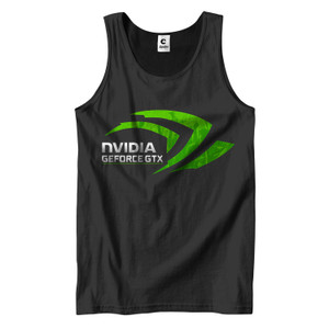 NVIDIA GEFORCE SPOT GREEN Men's Tank Top