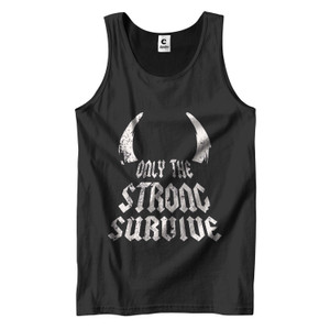 ONLY THE STRONG SURVIVE Men's Tank Top ONLY THE STRONG SURVIVE Men's Tank Top