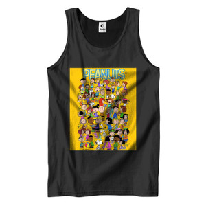PEANUTS CHARLIE BROWN ALL CHARACTERS Men's Tank Top PEANUTS CHARLIE BROWN ALL CHARACTERS Men's Tank Top