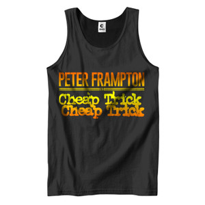 PETER FRAMPTON AND CHEAP TRICK Men's Tank Top PETER FRAMPTON AND CHEAP TRICK Men's Tank Top