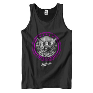 PINK DOLPHIN X FITIRE FREEBANDZ Men's Tank Top PINK DOLPHIN X FITIRE FREEBANDZ Men's Tank Top