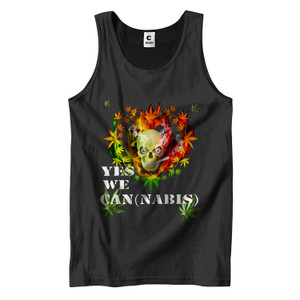 POT HEAD CANNABIS SATIVA INDICA Men's Tank Top POT HEAD CANNABIS SATIVA INDICA Men's Tank Top
