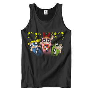 POWERPUFF GILRS JUMP STAR Men's Tank Top