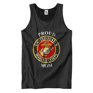 PROUD MARINE MOM US ARMY 1 Men's Tank Top PROUD MARINE MOM US ARMY 1 Men's Tank Top