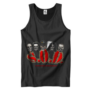 S.O.D. SPEAK ENGLISH OR DIE LOGO Men's Tank Top