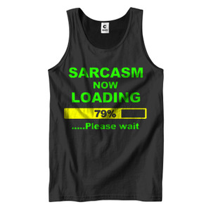 SARCASM LOADING 2 Men's Tank Top