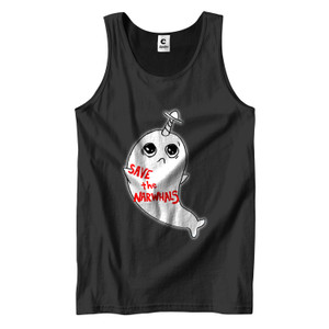 SAVE THE NARWHALS Men's Tank Top SAVE THE NARWHALS Men's Tank Top