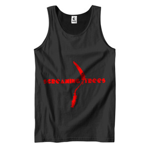 SCREAMING TREES red-grey Men's Tank Top SCREAMING TREES red-grey Men's Tank Top