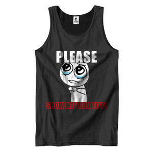 SHOW ME YOUR TITS Men's Tank Top SHOW ME YOUR TITS Men's Tank Top