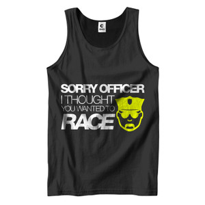 SORRY OFFICER I THOUGHT Men's Tank Top SORRY OFFICER I THOUGHT Men's Tank Top