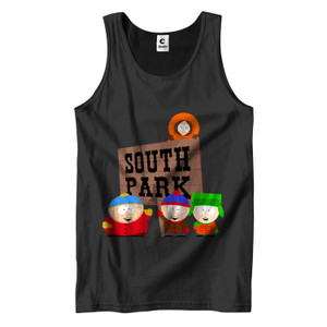 South Park Anime SOUTH PARK Men's Tank Top South Park Anime SOUTH PARK Men's Tank Top