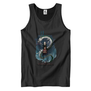 SPIRITED AWAY ANIME MIYAZKI Men's Tank Top SPIRITED AWAY ANIME MIYAZKI Men's Tank Top