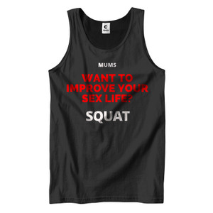 SQUATS SEX HEALTH Men's Tank Top SQUATS SEX HEALTH Men's Tank Top