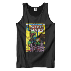 STAR WARS BOBA FETT COMIC 1 Men's Tank Top STAR WARS BOBA FETT COMIC 1 Men's Tank Top