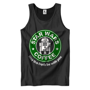 STAR WARS COFFE 2 Men's Tank Top STAR WARS COFFE 2 Men's Tank Top