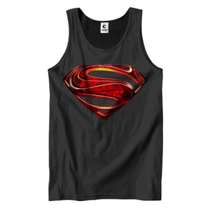 SUPERMAN LOGO MAN OF STEEL Men's Tank Top SUPERMAN LOGO MAN OF STEEL Men's Tank Top