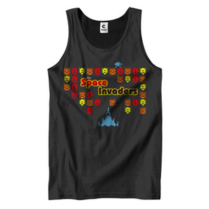 TAITO SPACE INVADERS Men's Tank Top TAITO SPACE INVADERS Men's Tank Top