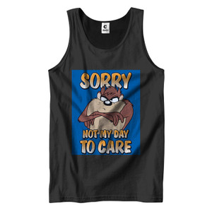 TAZZ SORRY NOT MY DAY TO CARE Men's Tank Top TAZZ SORRY NOT MY DAY TO CARE Men's Tank Top