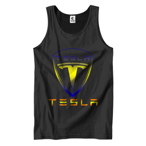 TESLA MOTORS LOGO Men's Tank Top