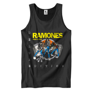 THE RAMONES ROAD TO RUIN Men's Tank Top THE RAMONES ROAD TO RUIN Men's Tank Top