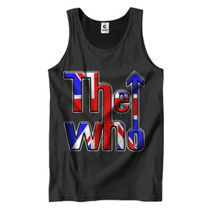 THE WHO BAND BRITISH Men's Tank Top THE WHO BAND BRITISH Men's Tank Top