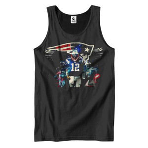 TOM BRADY NEW ENGLAND 3 Men's Tank Top TOM BRADY NEW ENGLAND 3 Men's Tank Top