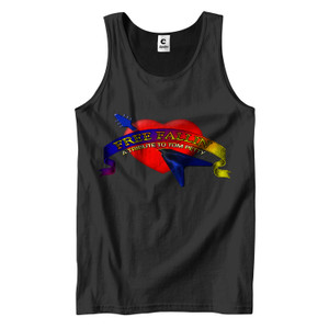 TOM PETTY & THE HEARTBREAKERS LOGO Men's Tank Top TOM PETTY & THE HEARTBREAKERS LOGO Men's Tank Top