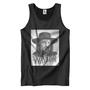 WAYLON JENNINGS WAYLON Men's Tank Top WAYLON JENNINGS WAYLON Men's Tank Top