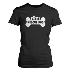 ADOPT DOG ANIMAL LOVER Women's T-Shirt ADOPT DOG ANIMAL LOVER Women's T-Shirt