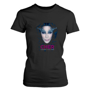 CHER EYELASHES DRESSED TO KILL TOUR Women's T-Shirt CHER EYELASHES DRESSED TO KILL TOUR Women's T-Shirt