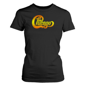 CHICAGO BAND LOGO Women's T-Shirt CHICAGO BAND LOGO Women's T-Shirt
