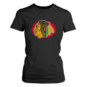 CHICAGO BLACKHAWKS CHICAGO BLACKHAWKS 1 Women's T-Shirt CHICAGO BLACKHAWKS CHICAGO BLACKHAWKS 1 Women's T-Shirt