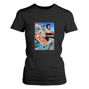 CHIPS CLASSIC TV SHOW Women's T-Shirt