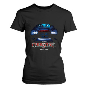 CHRISTINE HORROR MOVIE CAR Women's T-Shirt CHRISTINE HORROR MOVIE CAR Women's T-Shirt